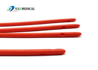 Безвредный PVC красный катетр для всасывания стабильный с клапаном управления