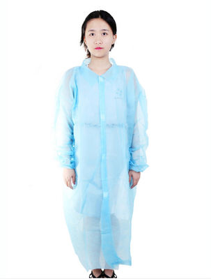 CE0197 Практический SMS изоляционный халат, безобидный одноразовый защитный костюм