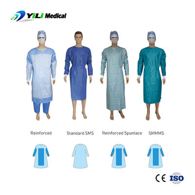 Нетканое защитное изоляционное платье антистатическое нетоксичное для хирургических